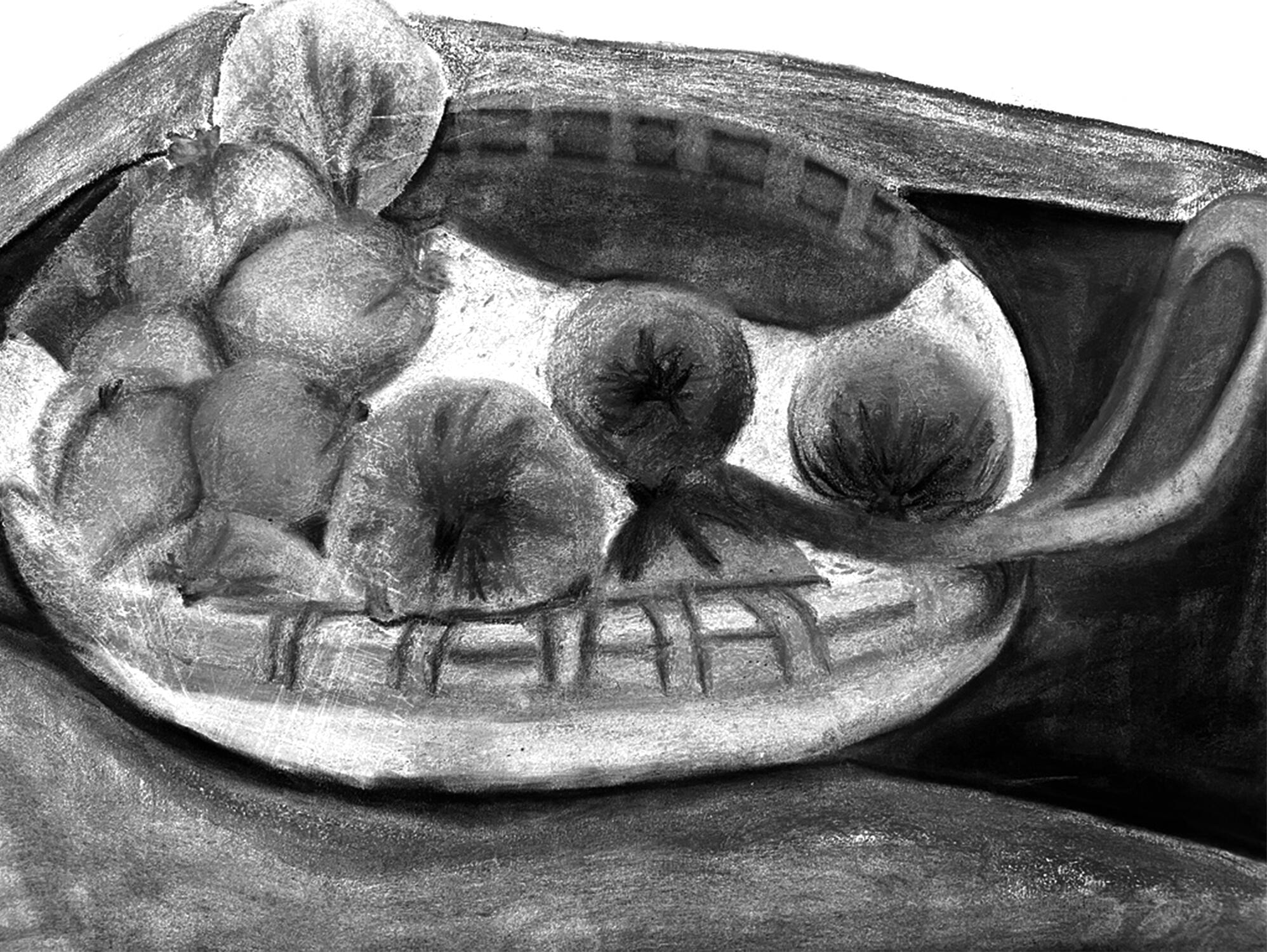 Pomegranates... Onions..?